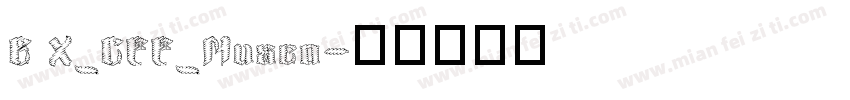 E X_CFF_Museo字体转换